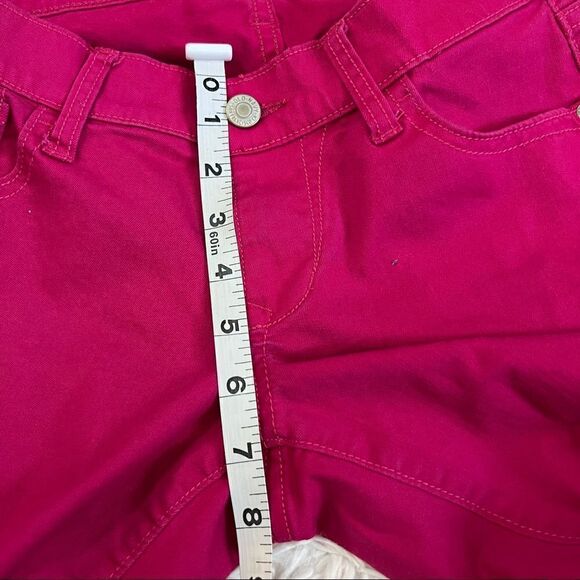 Hot Pink Rockstar Capris Old Navy size 6 - Picture 5 of 7